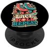 Jimbeels Lace Roll Repeat Pattini Quad Pista PopSockets PopGrip Adesivo