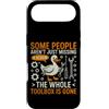 Engineer Retro Vintage Tool Humor Duck Custodia per iPhone Air Sarcastico divertente dire che alcune persone sono solo scomparse
