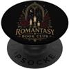 Romantic Fantasy Readers Romantasy Book Gothic Romantasy Reader Moonlit Castle Roses Mood PopSockets PopGrip Adesivo