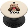 River Otter Apparel Everywhere Cute River Otter Animal Heart Design Gifts PopSockets PopGrip Adesivo