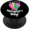 Parrot and Pet Bird Owners Buon San Valentino Amazon Parrot Acquerello PopSockets PopGrip Adesivo