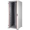 LINK ARMADIO RACK PER RETI 19 22U (A)1113, (L)600, (P)600 COLORE GRIGIO PORTA VETRO SERIE EAVI