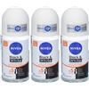 Nivea Deo Black&White Ultimate Protection Roll On 3x1 St