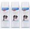 TRIXIE Shampoo antiforfora per cani 3x250 ml