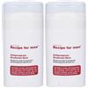 Recipe For Men Deodorante Stick Antiperspirante 2x50 ml