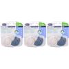 Chicco Succhietti Air in Silicone Colore Blu 6-16 Mesi 3x1 St