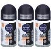 Nivea Deo Men Black&White Invisible Ultimate Protection Roll On 3x1 St