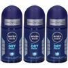 Nivea Deo Roll On Dry Le Ml 3x50 ml