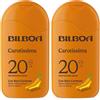 Bilboa Carotissima Latte Solare SPF 20 con beta carotene 2x200 ml