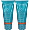 Lovren Fluido Solare Viso Protezione Molto Alta SPF 50 2x50 ml