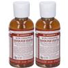 Dr. Bronner's Sapone Liquido 18-In-1 all'Eucalypto 60 ml 2x60