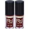 ROUGJ+ x Liu Jo Olio Labbra Stile Casual Rosso 2x1 St