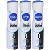 Nivea Black & White Invisible Fresh Deodorante Spray 3x150 ml