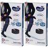 Sauber Pharma Uomo Calza Dryarn 140 Denari Nero Taglia L/XL 2x1 St