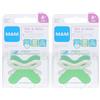MAM Bite&Relax Fase 2 Mini Dentaruolo Neutro 4m+ 2x1 St