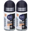 Nivea Deo Men Black&White Invisible Ultimate Protection Roll On 2x1 St