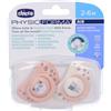 Chicco Succhietti Air Rosa Silicone 2-6 Mesi 4x1 St