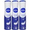 Nivea Protect & Care Deodorante Spray 3x150 ml
