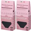 Mooncup Mutanda Mestruale Vita Bassa Colore Nero Taglia XS 2x1 St