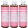 Dr. Bronner's Sapone Liquido 18-in-1 Cherry Blossom 240 ml 3x240