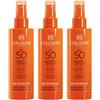 Collistar Latte Spray Abbronzante Idratante SPF 50 3x200 ml