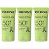 Bilboa Sapore di Aloe Crema Viso Solare SPF 50+ con aloe vera 3x40 ml