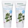Rausch Lozione Corpo Freschezza Menta 2x40 ml Soluzione