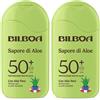 Bilboa Sapore di Aloe Latte Solare SPF 50+ con aloe vera 2x200 ml