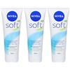 Nivea Soft Crema Pelle 3x75 ml