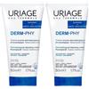 URIAGE DERM-PHY Crema Doccia Lavante Dermatologica, pelle secca e sensibile 2x50 ml