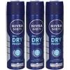 Nivea Men Dry Fresh Deodorante Spray 3x150 ml