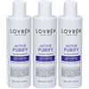 Lovren Hair Care Active Purify Shampoo Trattante 3x220 ml