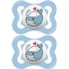 Mam Succhietto Supreme 2‑6 Silicone Single Box Maschio 2x1 St
