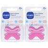 MAM Bite&Relax Fase 2 Mini Dentaruolo Rosa 4m+ 2x1 St
