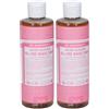 Dr. Bronner's Sapone Liquido 18-in-1 Cherry Blossom 240 ml 2x240