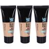 Maybelline New York Fondotinta Fit Me Matte & Poreless 112 Soft Beige 3x30 ml