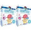Master-Aid® Ortopad® Bamboo Boys 67 x 50 mm 2x20 pz Cerotto