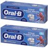Oralb Dentifricio Kids Spiderman 2x75 ml
