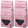 Mooncup Mutanda Mestruale Vita Bassa Colore Nero Taglia L 2x1 St