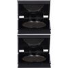 Diego Dalla Palma Makeupstudio Polvere Compatta per Occhi Opaca 159 Total Black 2x1 St