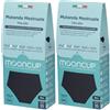 Mooncup Mutanda Mestruale Vita Alta Colore Nero Taglia 3XL 2x1 St