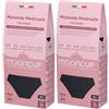 Mooncup Mutanda Mestruale Vita Bassa Colore Nero Taglia 3XL 2x1 St
