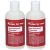 Recipe For Men Shampoo Antiforfora 2x250 ml