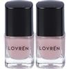 Lovren Nail Care Smalto Unghie Nude 2x5 ml