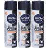 Nivea Deo Men Black&White Invisible Ultimate Protection Spray 3x125 ml