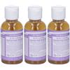 Dr. Bronner's Sapone Liquido 18-In-1 alla Lavanda 60 ml 3x60