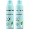 Bilboa Belli Freschi Spray Solare SPF 20 menta acquatica 2x150 ml