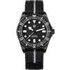 watchdives Orologio subacqueo EXD in titanio da 40 mm, movimento al quarzo giapponese VH31, vetro zaffiro, orologio da polso analogico luminescente resistente all'acqua da uomo