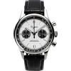 Sugess 40MM Racing Panda Chrono Seagull ST1901 Movimento Cristallo Zaffiro Cronografo Uomo Orologio 1963 SUPANK002SN, Argento, 40mm, Cinturino