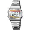 SKMEI Orologi digitali da uomo, impermeabili, classici, alla moda, in acciaio inox, orologi sportivi